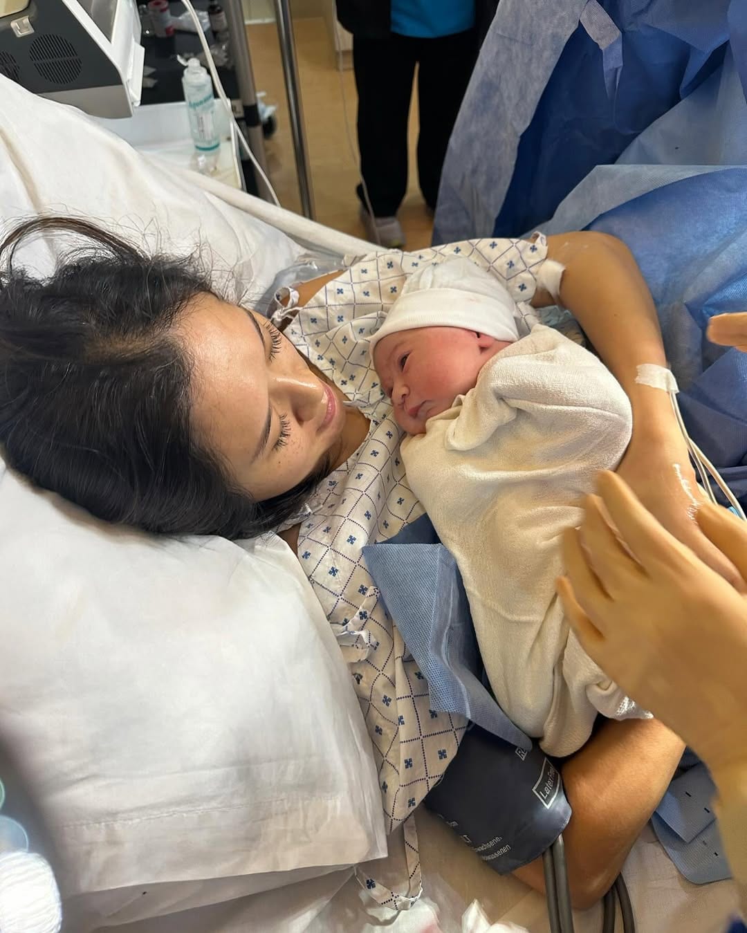 Camille Co gives birth to second daughter.