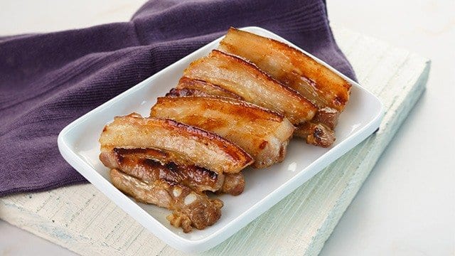 garlic honey liempo