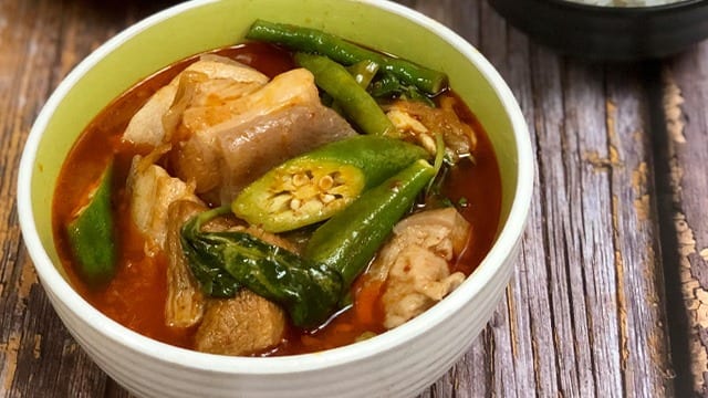 kimchi sinigang