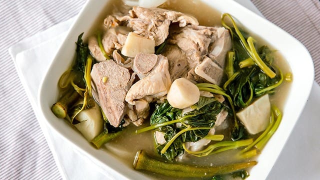 sinigang na baboy or pork sinigang