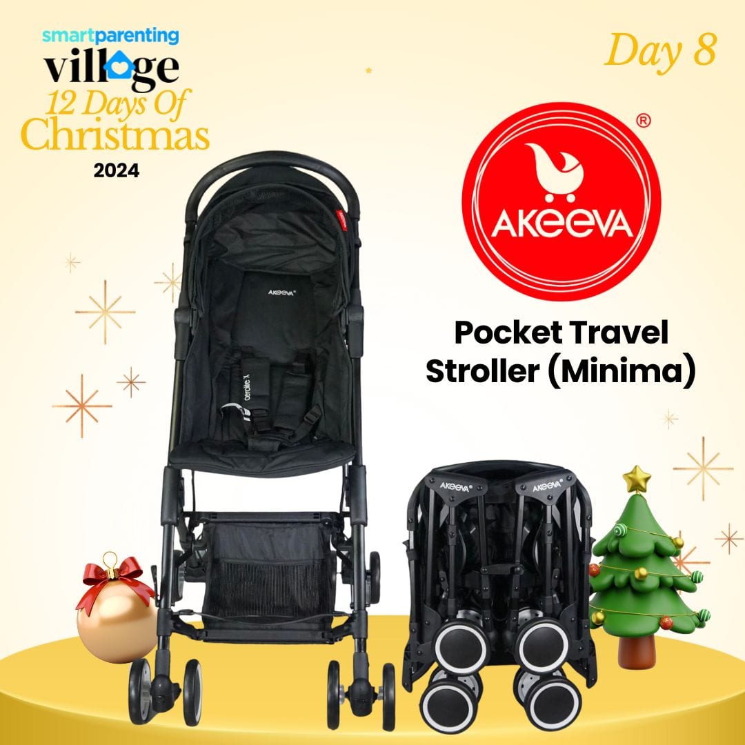 Day 8: December 21: Akeeva Pocket Travel Stroller (Minima) worth P10,999.75