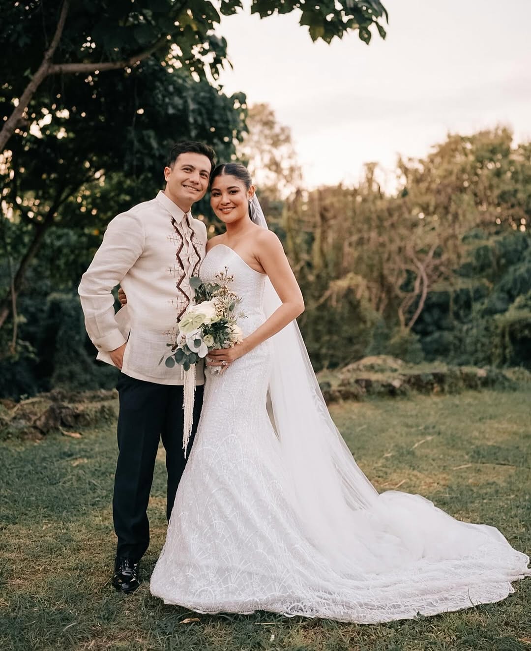 Kianna Valenciano and Sando Tolentino marry anew in Antipolo on January 8, 2025.