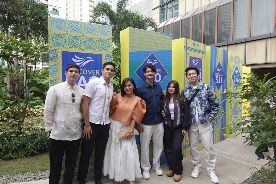 Celebrities who attended Cebu Pacific's 'Heritage in Flight' event.