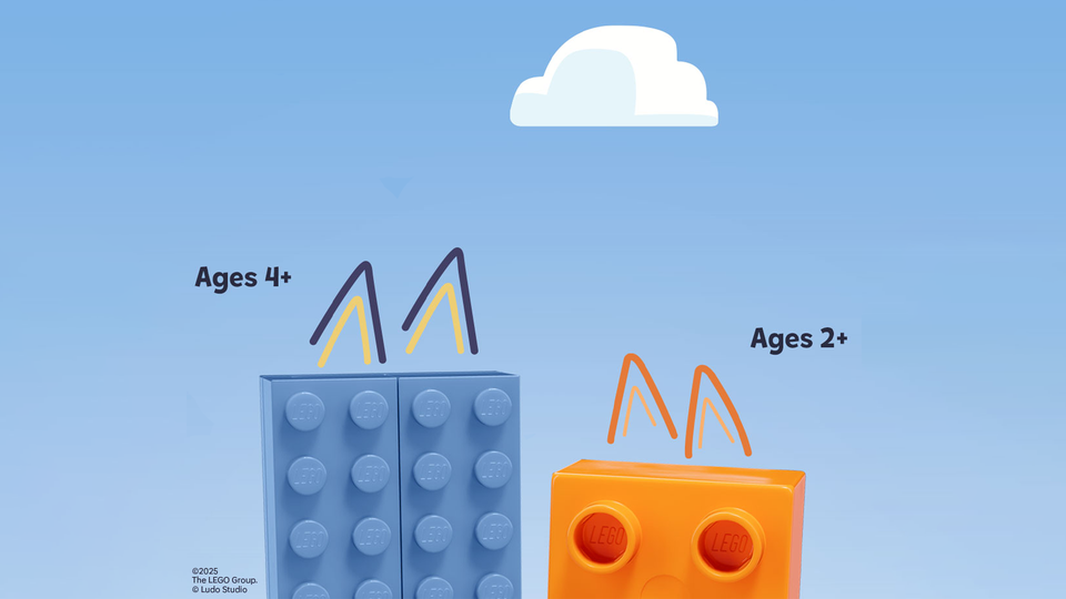 LEGO x Bluey collaboration.