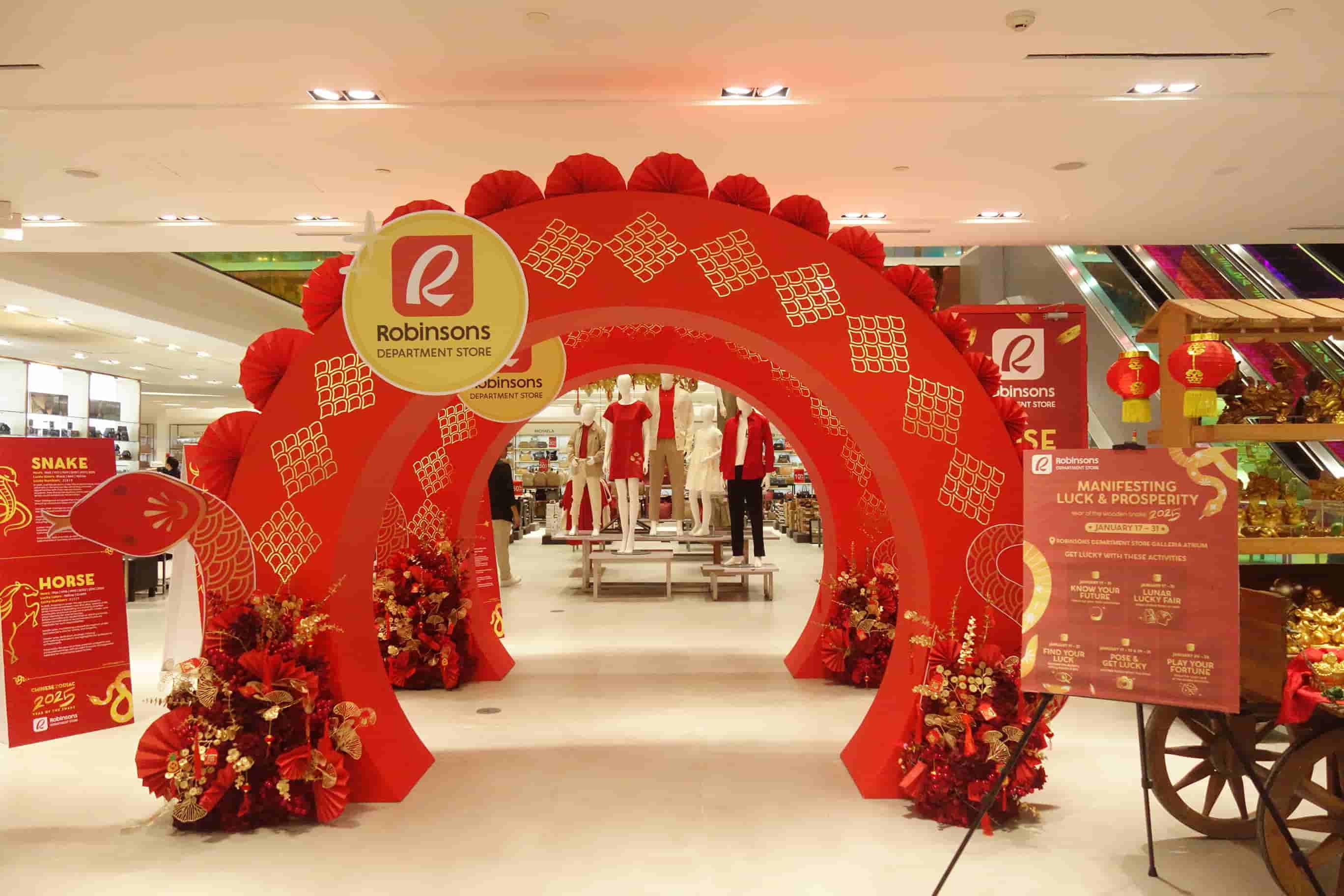 Robinsons Galleria Chinese New Year festivities