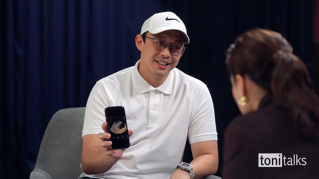 MIKEE MORADO SHOWS TONI GONZAGA A PHOTO OF HIS BABY'S ULTRASOUND