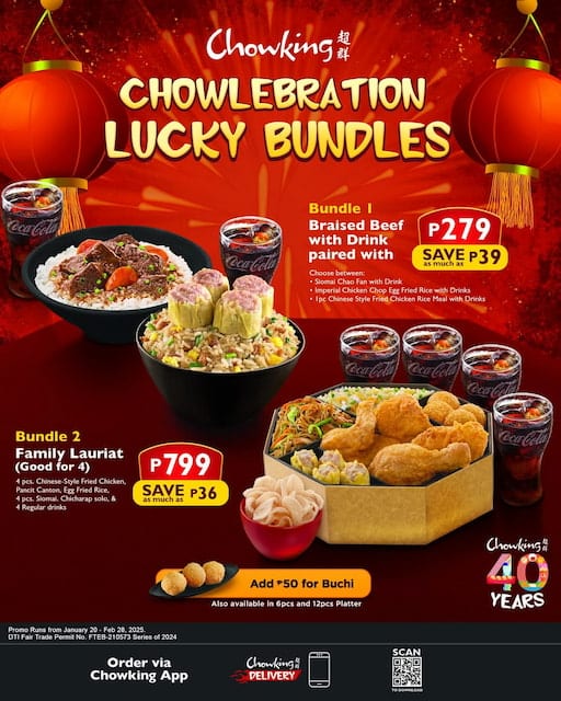 CNY FOOD PROMOS, CHINESE NEW YEAR PROMO