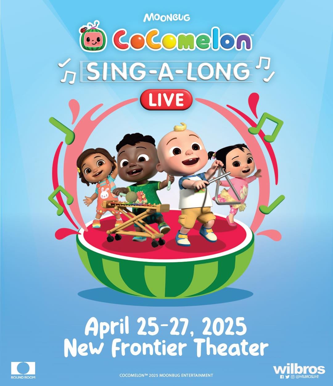 CoComelon: Sing-A-Long LIVE! is coming to Manila from April 25 to 27 at the New Frontier Theater in Quezon City.