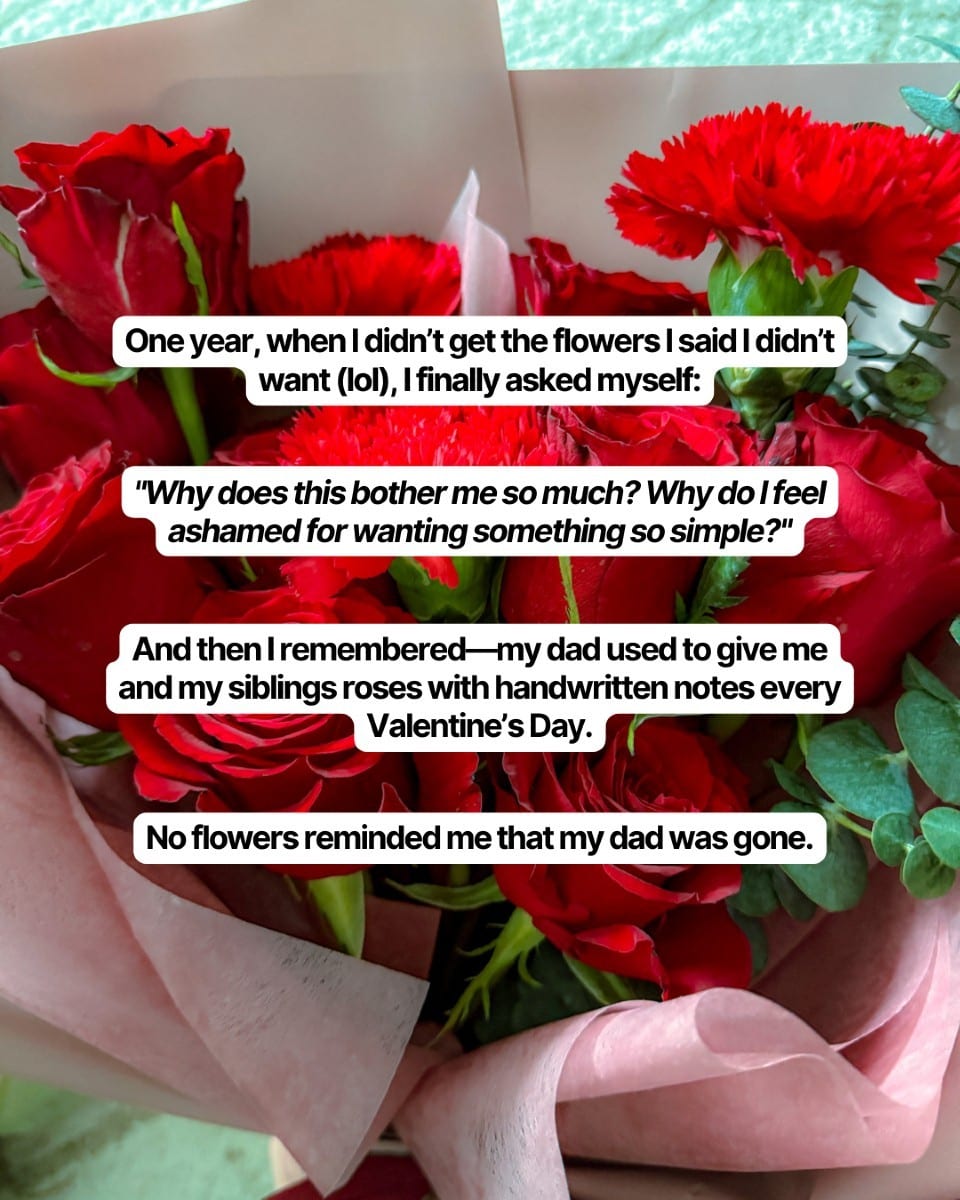 Saab Magalona's post-Valentine's Day reflection on silent expectations.