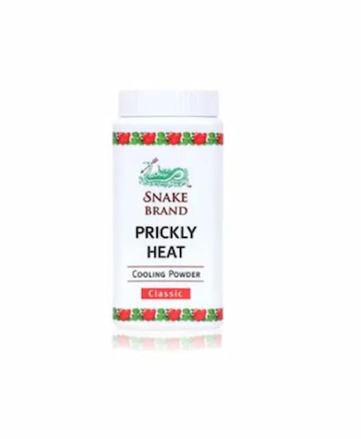 SNAKE BRAND PRICKLY HEAT COOLING POWDER