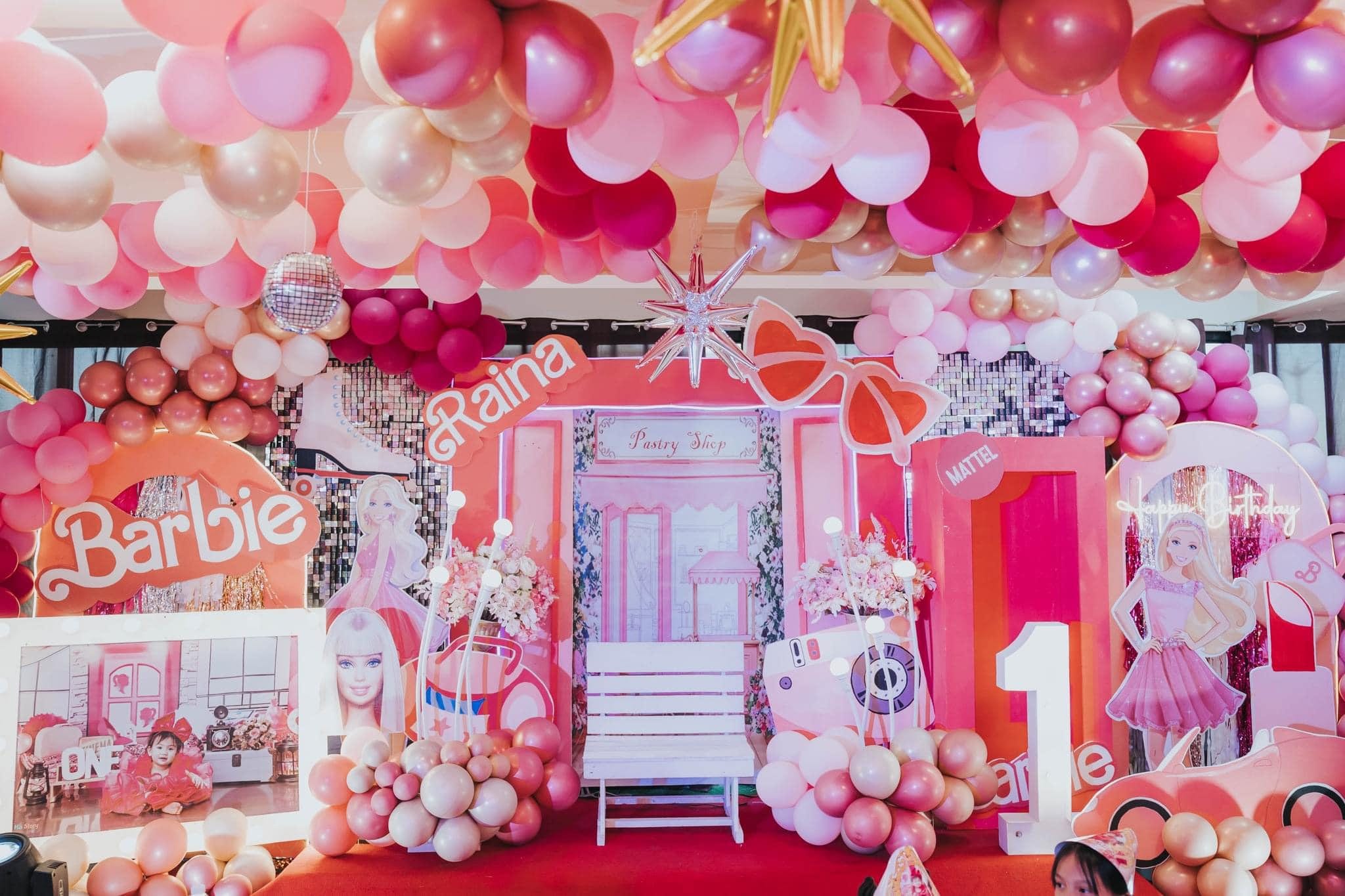 Barbie-themed birthday party