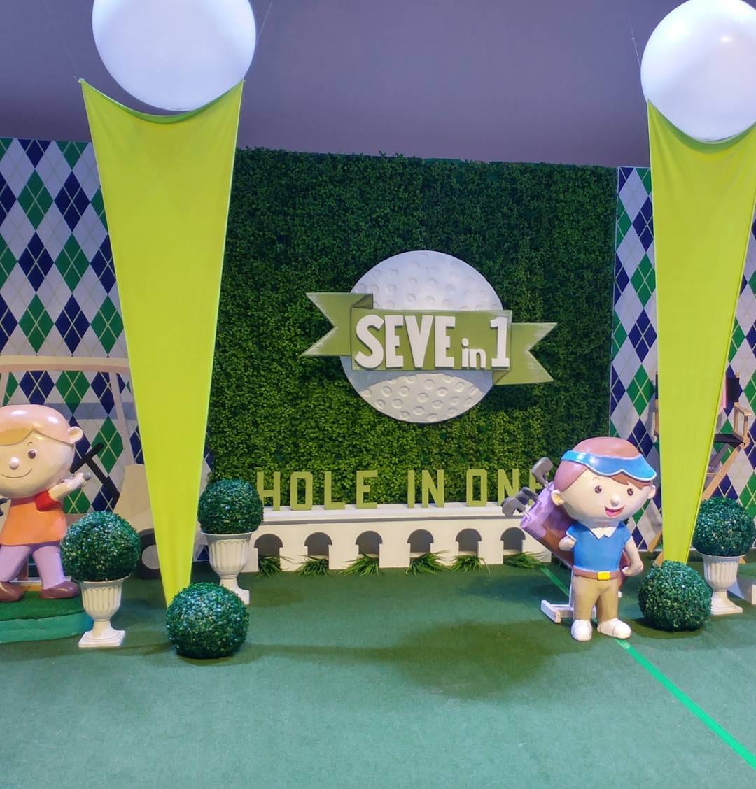 Golf-themed birthday