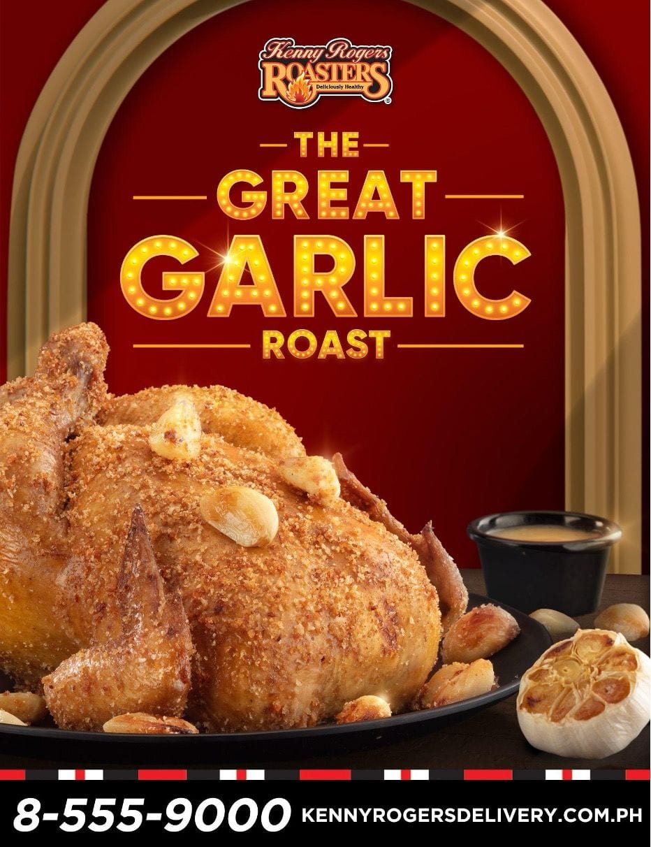 Great Garlic Roast at Kenny Rogers.