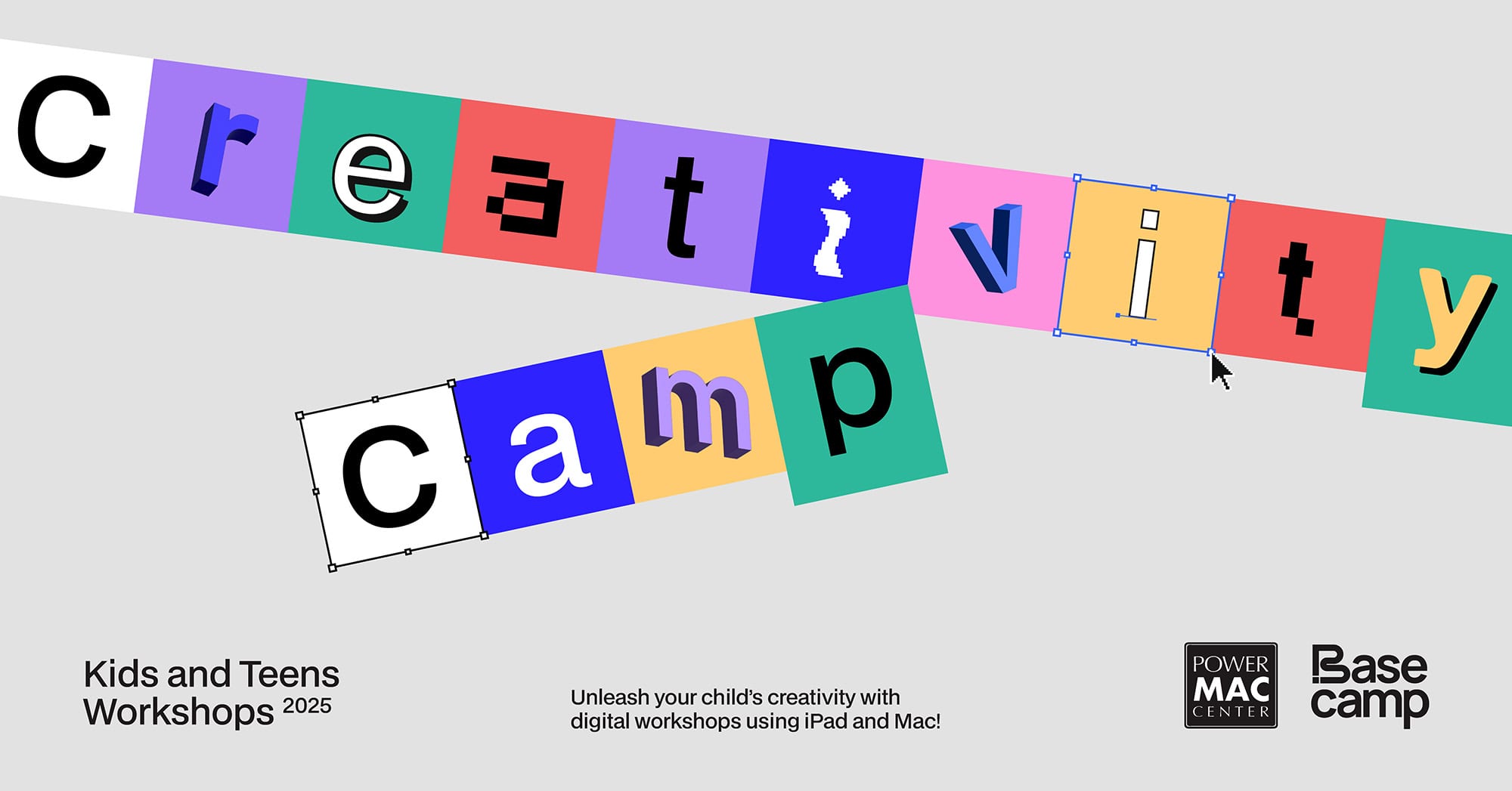 Power Mac Center Creativity Camp poster.