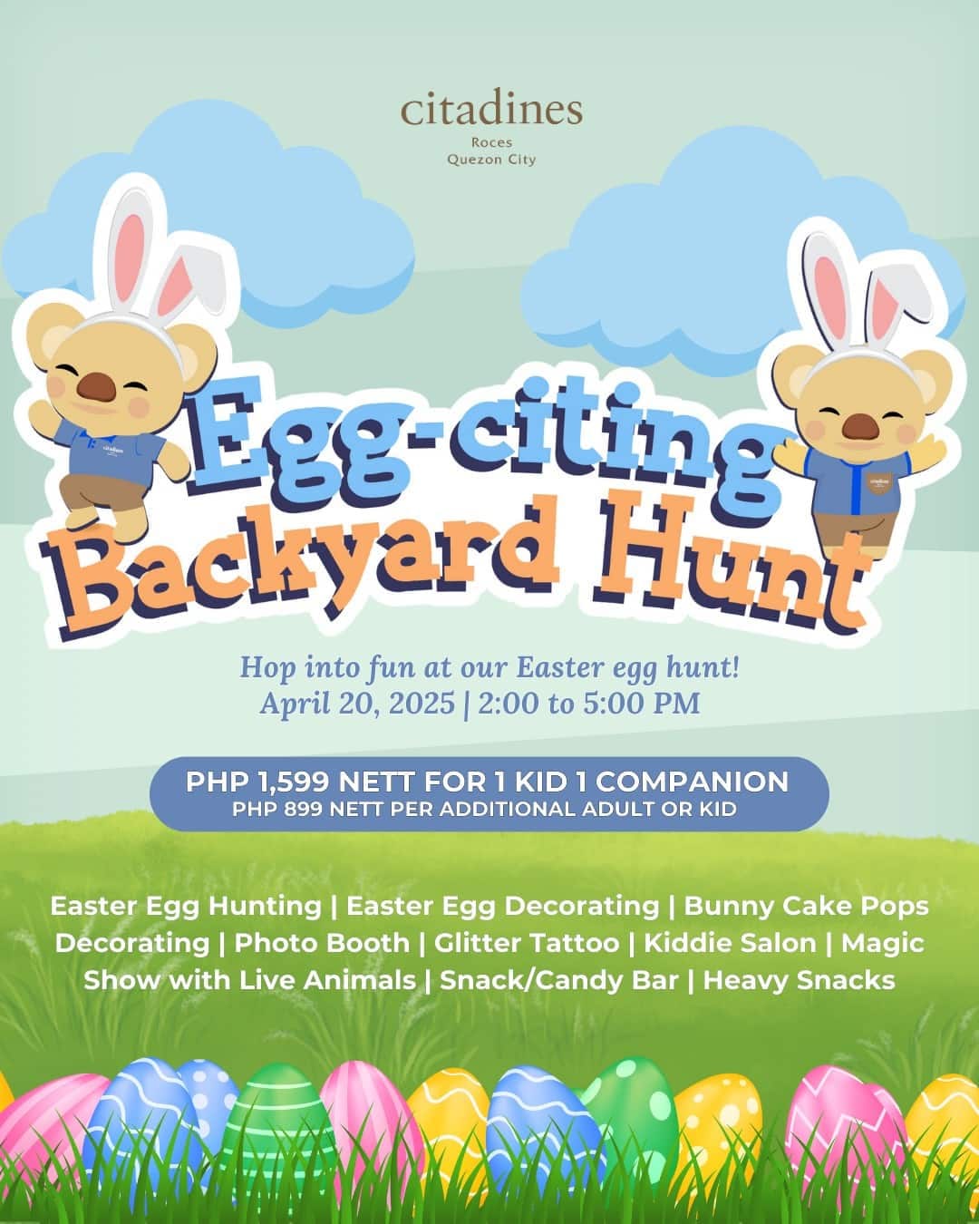 Easter events 2025: Citadines Roces