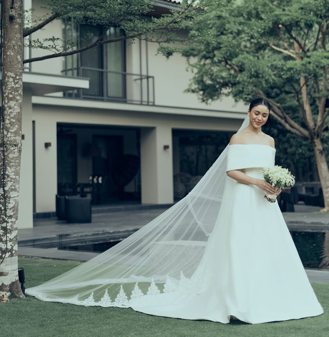 Claudia Barretto on her wedding day.