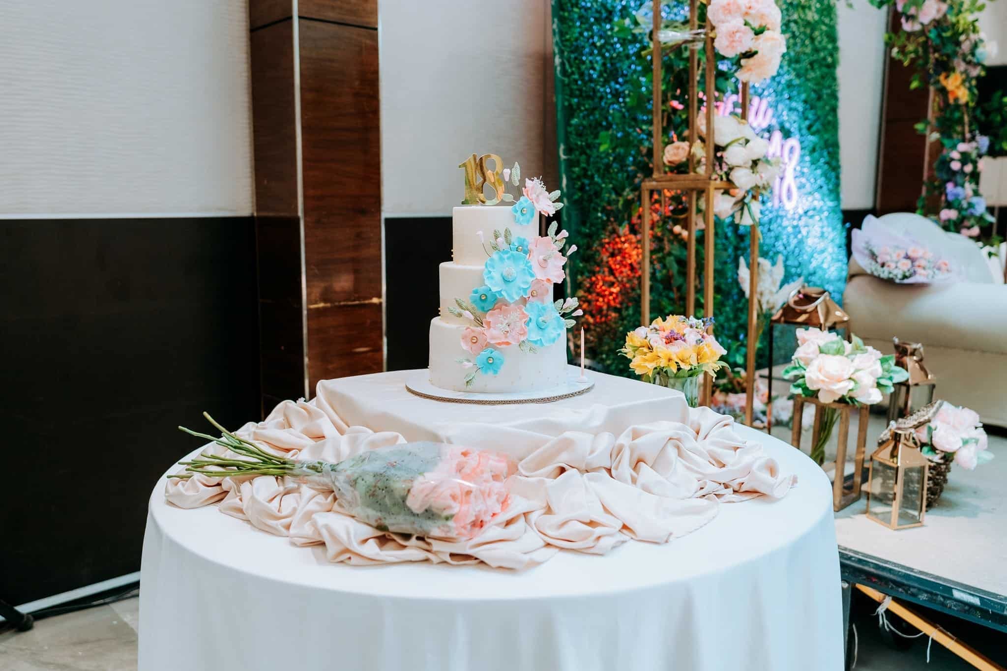 Vikings Venue birthday setup