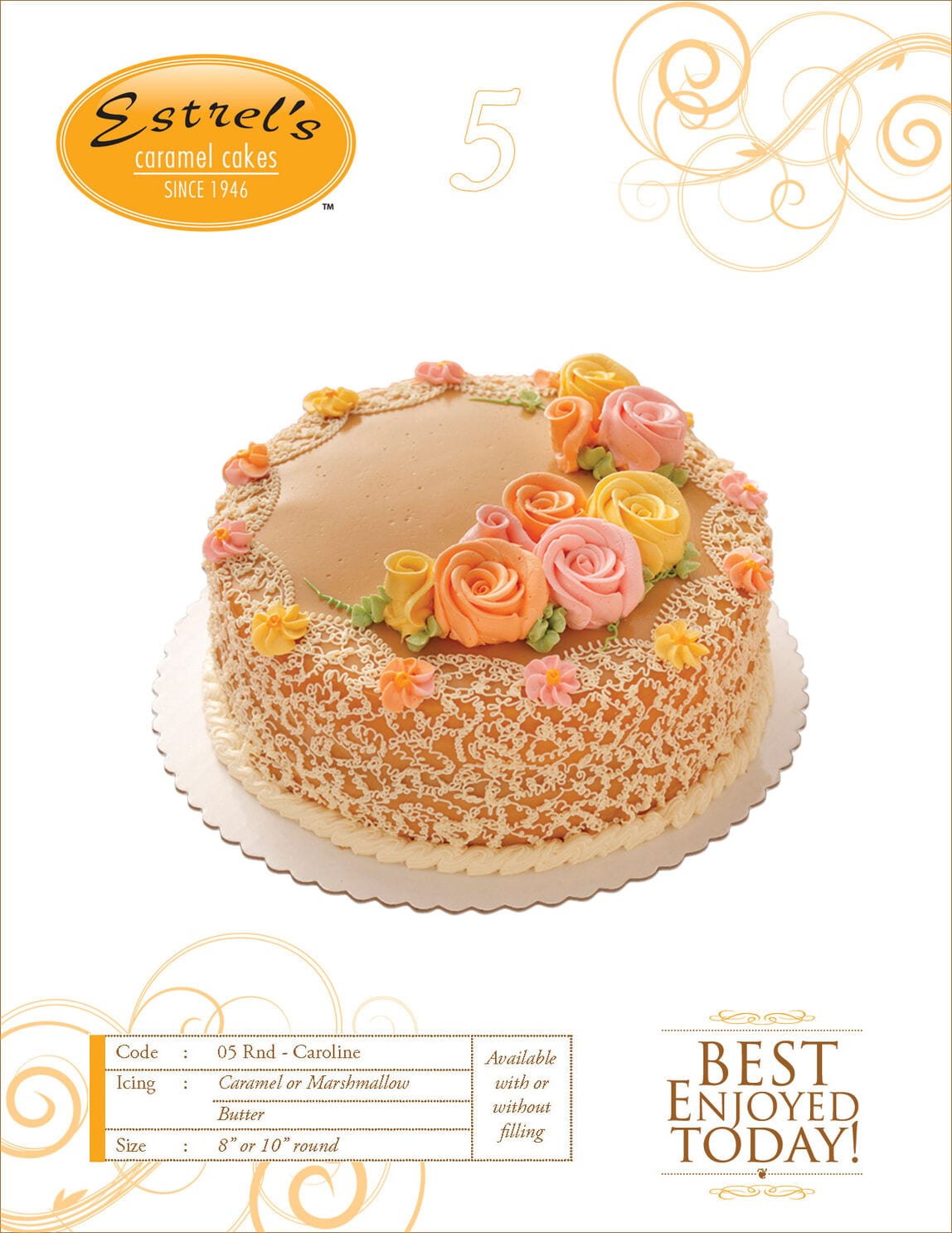 Mother's Day 2025 cake from Estrel's Caramel Cakes.