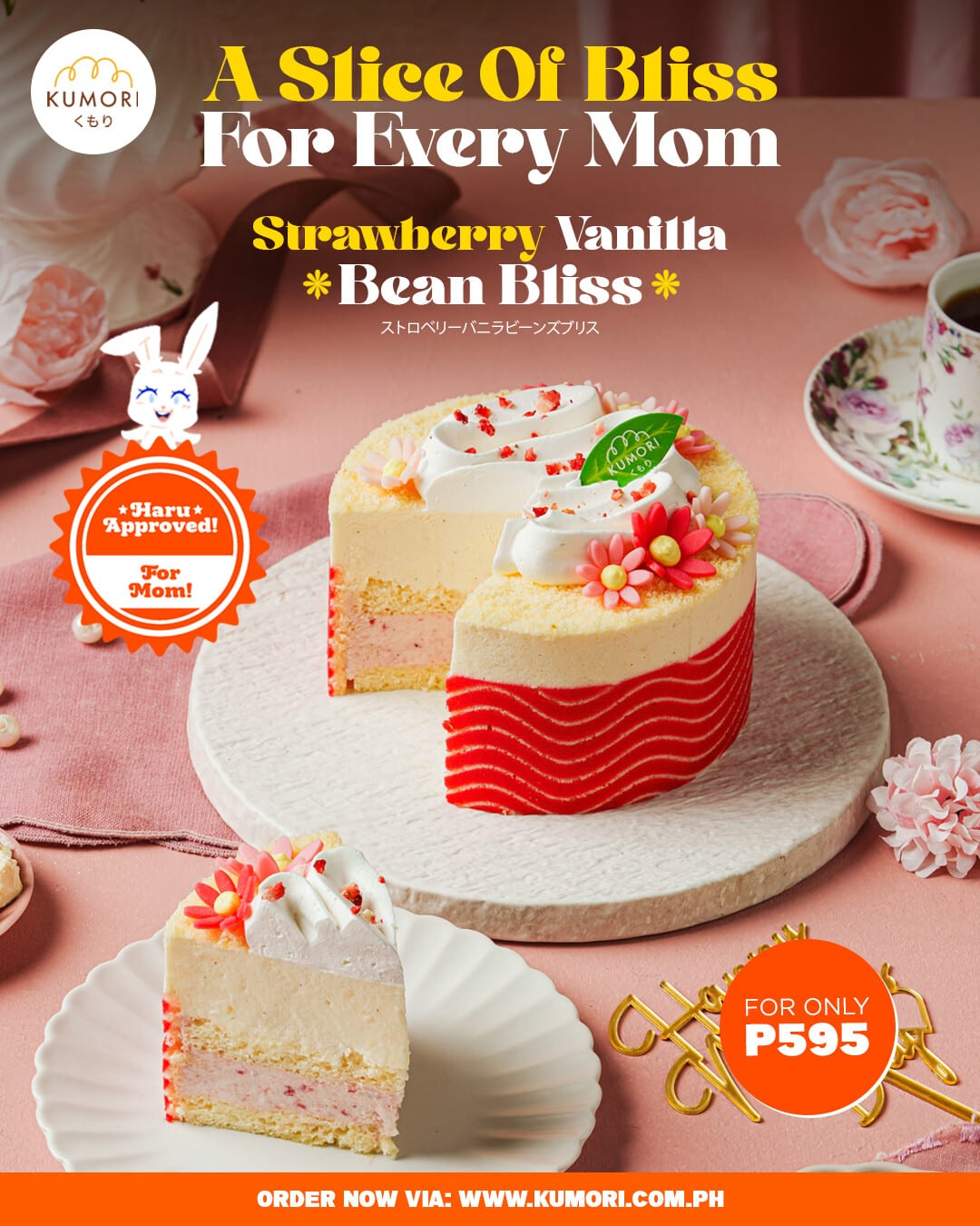 Mother's Day 2025 cake from Kumori Philippines.