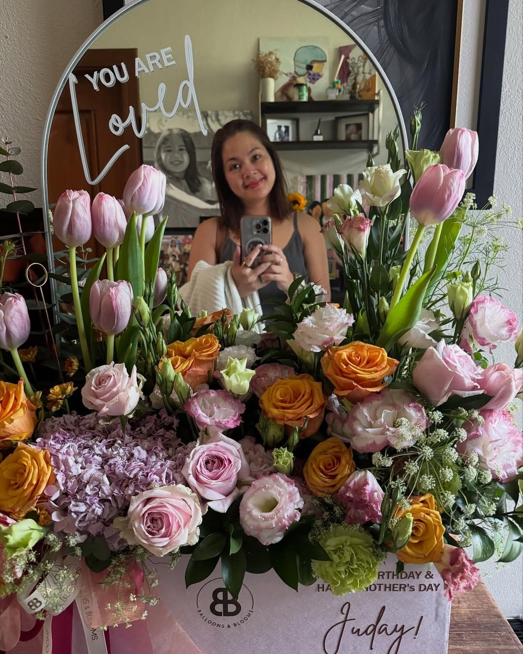 Celebrity mom Judy Ann Santos Agoncillo.