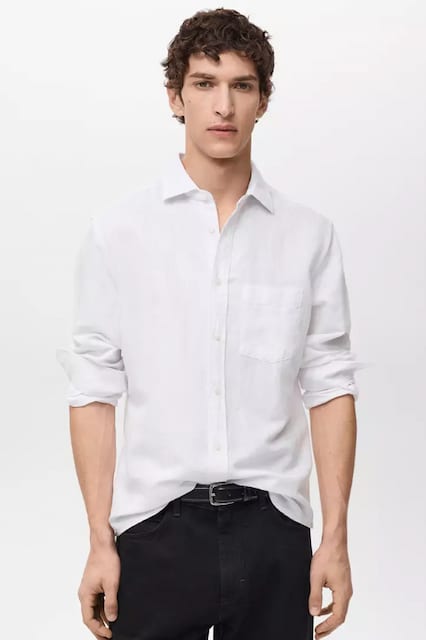 MANGO MAN BUTTON DOWN