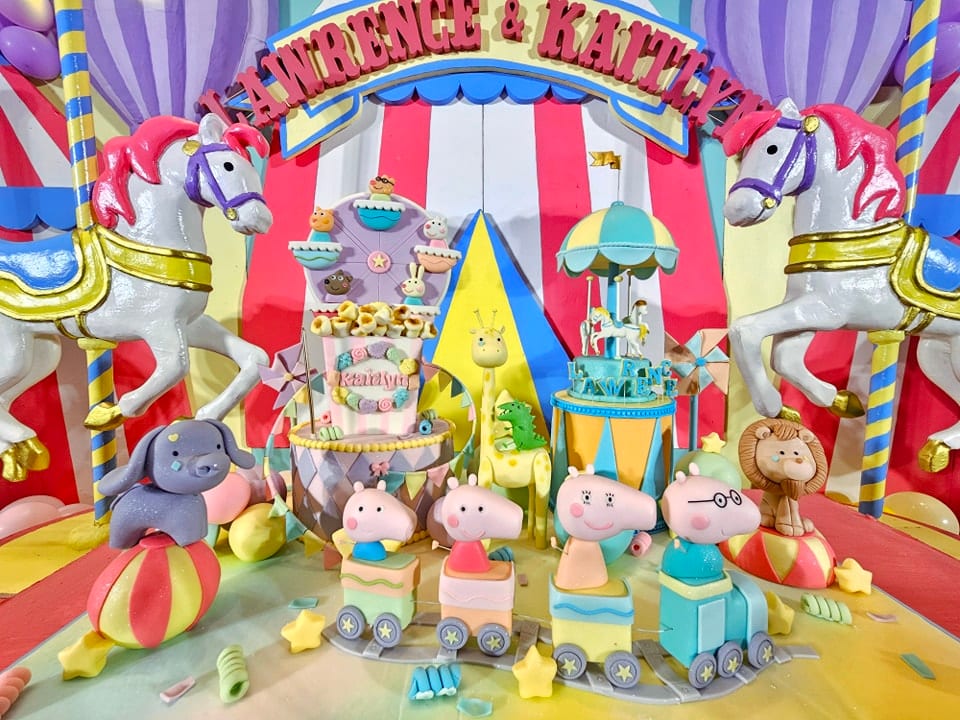 Peppa Pig-themed birthday party