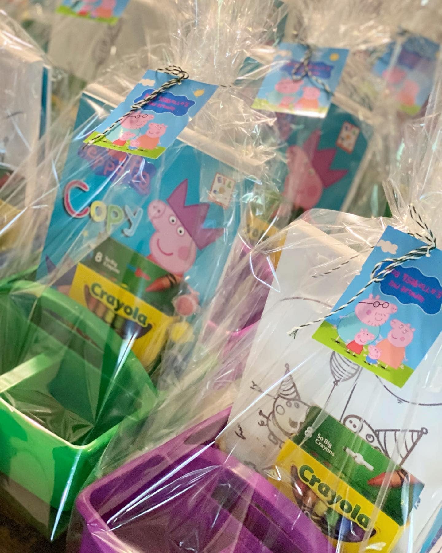 Peppa Pig lootbag.