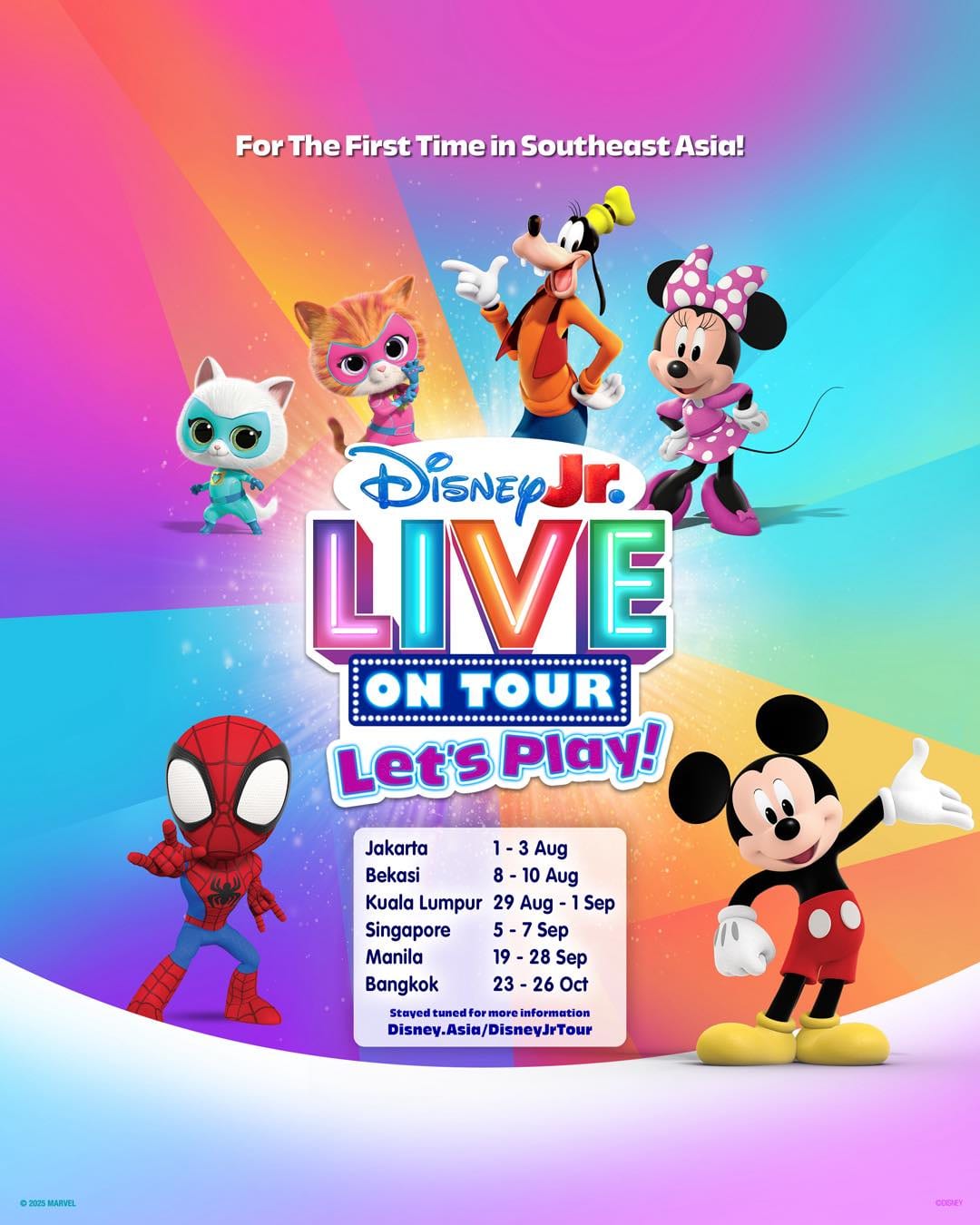 Disney Jr. Live On Tour: Let's Play! poster.