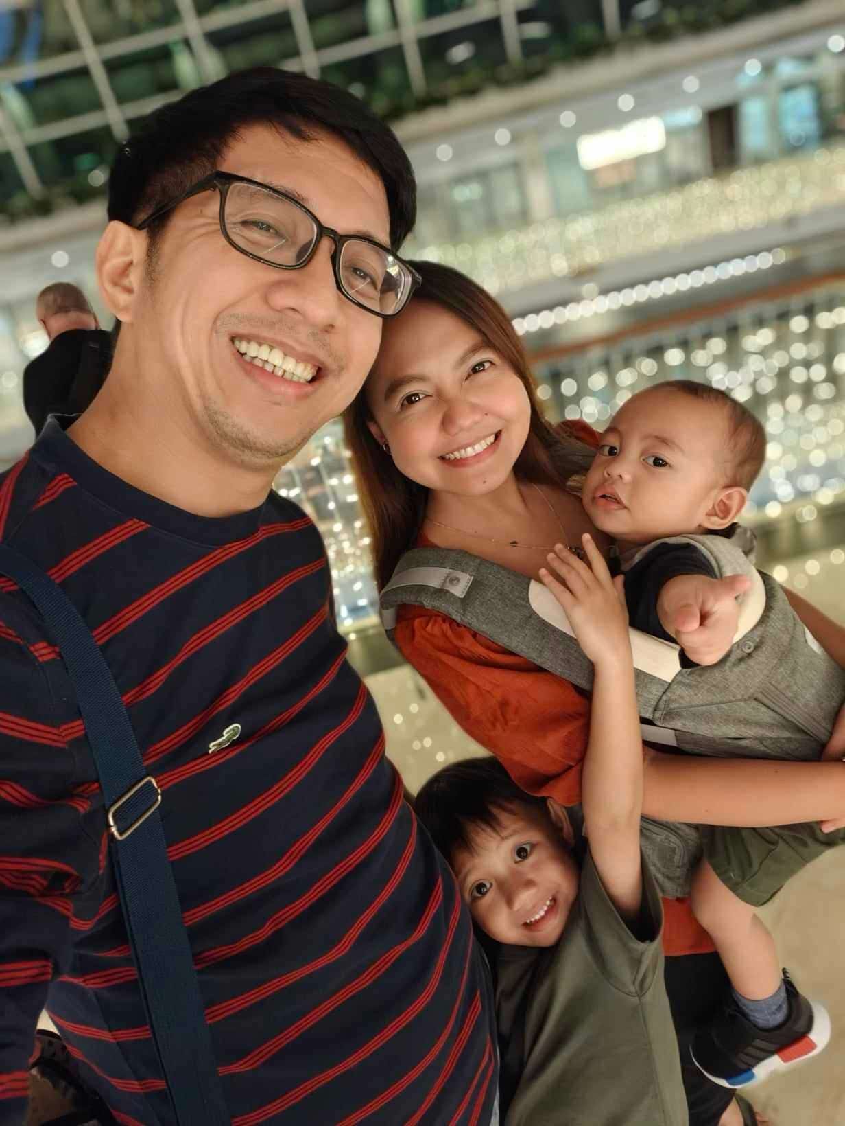 Janine Felix-Berber and family