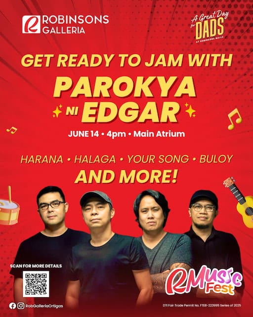 parokya ni edgar, robinsons galleria
