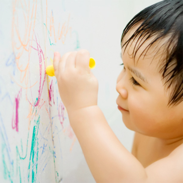 Mommy Hack of the Week Erase Crayon Marks from Walls Easily