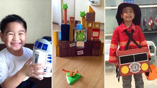 Pinay Mom Makes Her Own Angry Birds Toy Set to Save Money