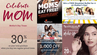 Feel Like a Queen! 21 Awesome Treats and Freebies on Mother's Day