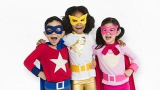 Make a Superhero Costume for your Kid--No Sewing Required!