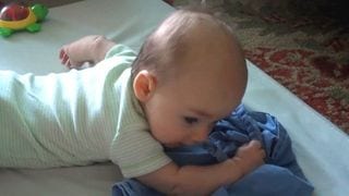 This Little One Is Proof Babies Can Comfort Themselves When Crying
