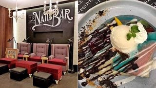 This Salon Serves You Food and Coffee While You Color Your Hair