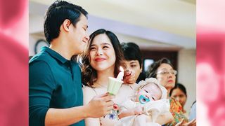 Saab's Baby Pancho Was Baptized At The Hospital After Birth 'Just In Case'