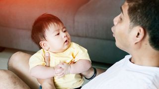 Baby Loves Your Voice, Mom, But He Learns Vocabulary From Dad!
