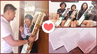Dad From Quezon City Surprises His Daughters: 'I'm Their First Valentine'