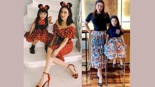 Ang Magkapatid Na Si Ara Mina At Cristine Reyes Mahilig Makipag-Twinning Sa Mga Anak!