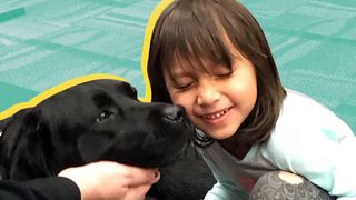 LOOK: Dogs Keeping Kids Company at Library Is Cuteness Overload