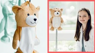12-Year-Old With Rare Disorder Invents Special Teddy Bear To Make IV Bags Less Scary