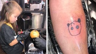 5-Year-Old Girl With Leukemia Lives Out Dream as Tattoo Artist