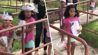 This Little Girl Just Started Kindergarten and She's Already Over It
