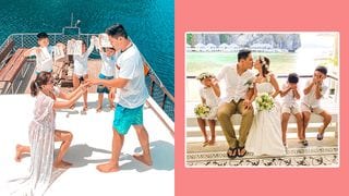 This Filipina Surprised Her Husband with a Proposal and a Second Wedding