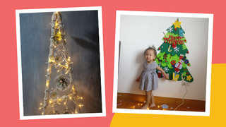 Minimalist, Baligtad, At Walang Balls! Mga Kakaibang Family Christmas Trees