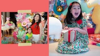 Vicki Belo And Scarlet Snow Put Up Christmas Tree Using Last Year's Decorations!