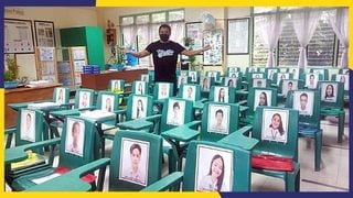 Awww! Eto Ang 'Face-To-Face Classes' Ng Isang Teacher Sa Iloilo