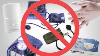 FDA: Don't Buy These 'Uncertified' COVID-19 Test Kits, Face Masks, Blood Pressure Monitors