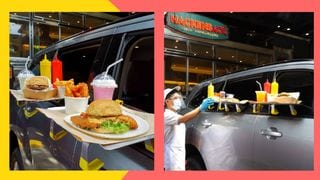 Weekend Pasyal! This Burger Place In Quezon City Lets You Park And Eat Inside Your Car